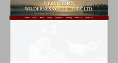 Desktop Screenshot of northernwilderness.net