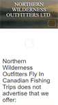 Mobile Screenshot of northernwilderness.net